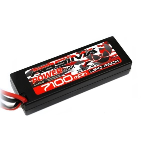 ABSIMA POWER TANK LIPO 7,4V.-60C 7100 HARDCASE
